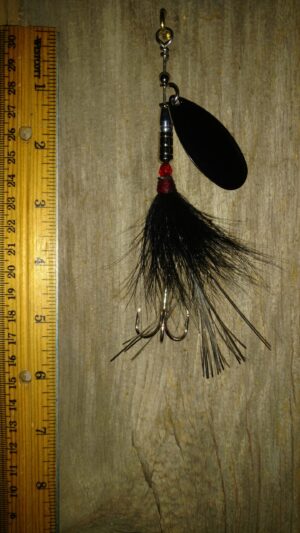 bucktail spinner deer tail musky northern pike
