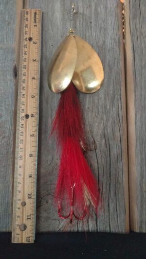 Musky Northern Pike Bucktail Double Blades