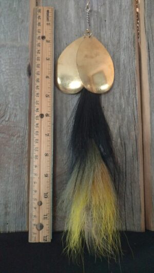 Musky Northern Pike Bucktail Double Blades
