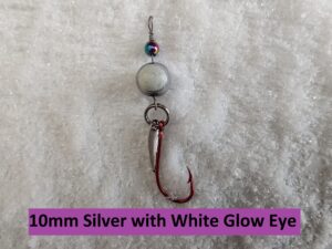 ice fishing, vertical jigging, hemalyke, glow, super glow