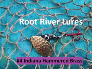UltraViolet Ultra Violet UV Red Hook Hemalyke Beads Indiana Inline Spinner Trout Smallmouth Largemouth Bass Walleye Sauger Striped White stream river lake reservoir Glow
