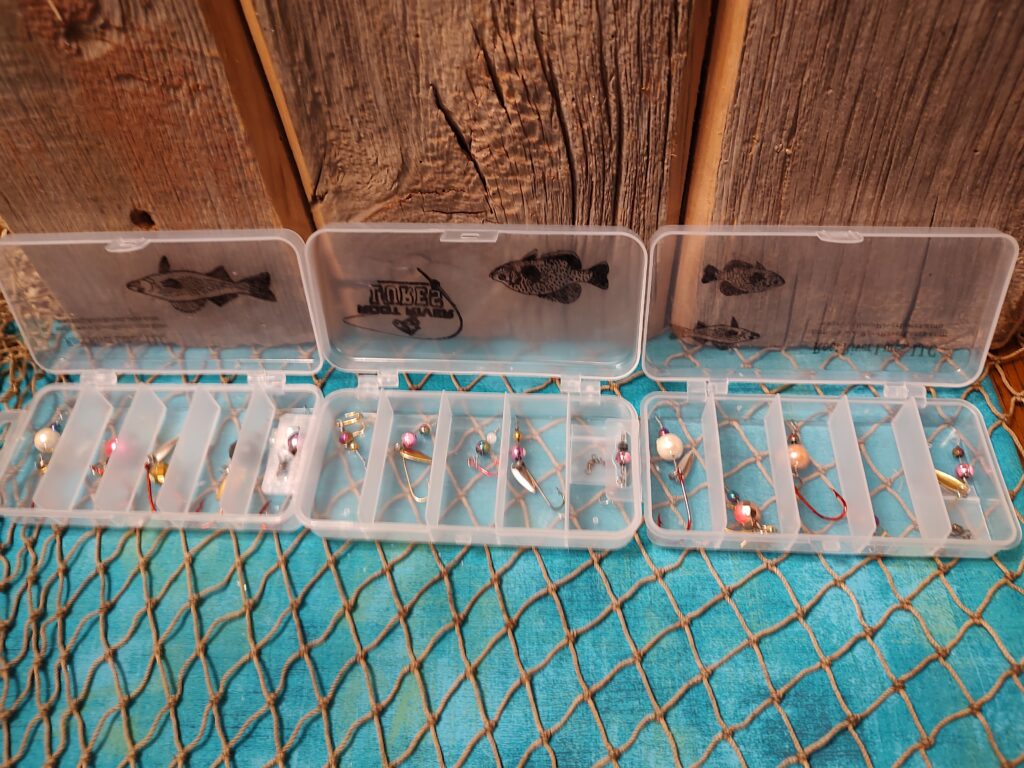 Vertical Jigging Lures (Ice Fishing) Boxes of 5