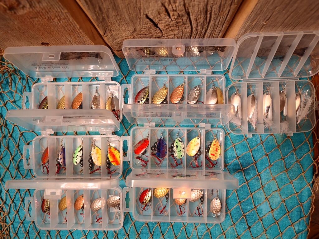 Inline Spinners Boxes of 5