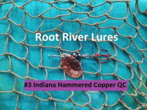UltraViolet Ultra Violet UV Red Hook Hemalyke Beads Indiana Inline Spinner Trout Smallmouth Largemouth Bass Walleye Sauger Striped White stream river lake reservoir Glow Quick Change Bucktails Barbless