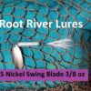 Inline Spinner Trout Smallmouth Largemouth Bass Walleye Sauger Striped White stream river lake reservoir Glow white bass lake pepin Mississippi