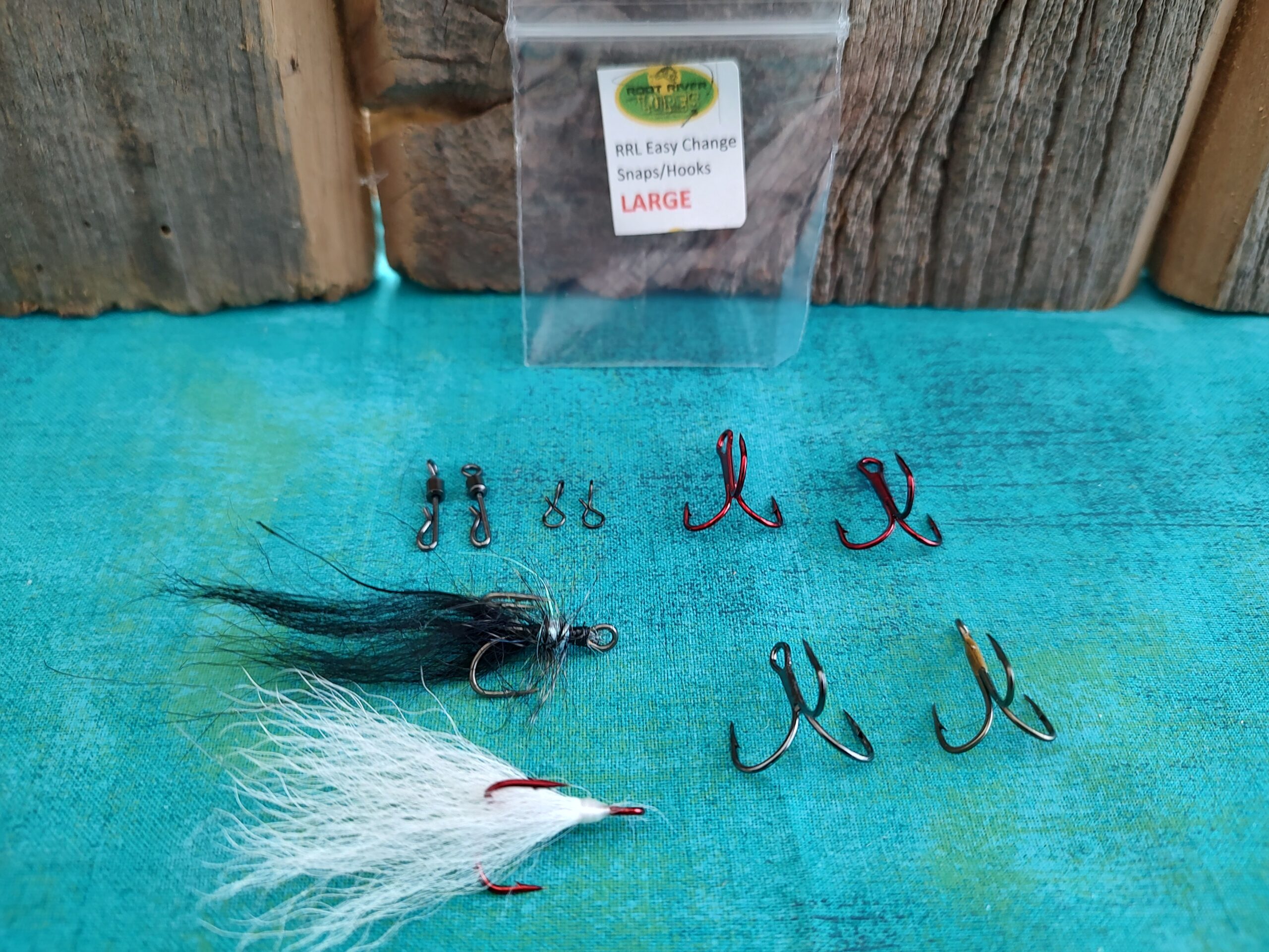 Quick Change Package of Barbed Hooks