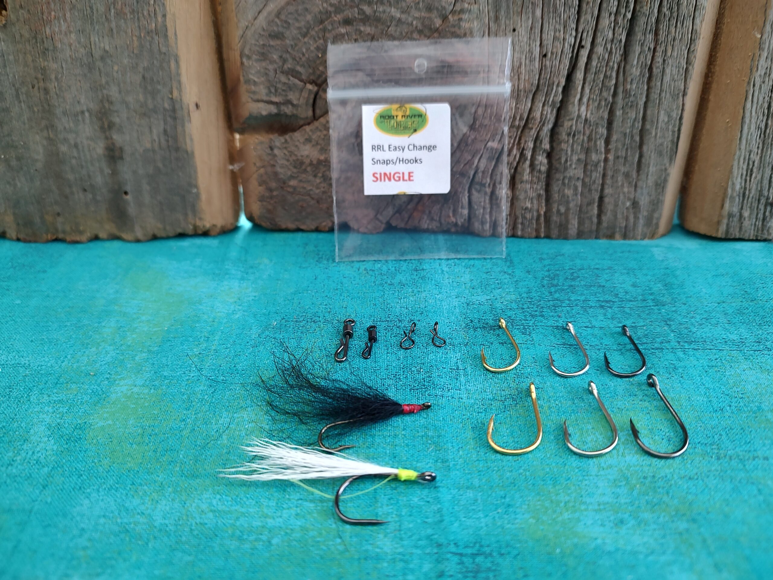 Alternative view of Quick Change Barbless Package of Hooks