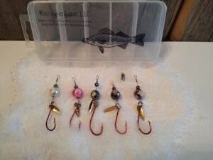 Alternative view of Vertical Jigging (Ice Fishing) Box of 5 Lures