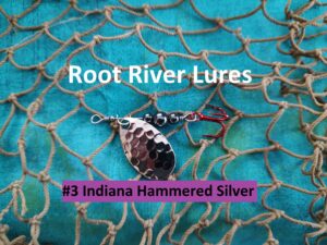 UltraViolet Ultra Violet UV Red Hook Hemalyke Beads Indiana Inline Spinner Trout Smallmouth Largemouth Bass Walleye Sauger Striped White stream river lake reservoir Glow