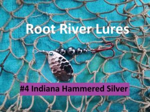 UltraViolet Ultra Violet UV Red Hook Hemalyke Beads Indiana Inline Spinner Trout Smallmouth Largemouth Bass Walleye Sauger Striped White stream river lake reservoir Glow